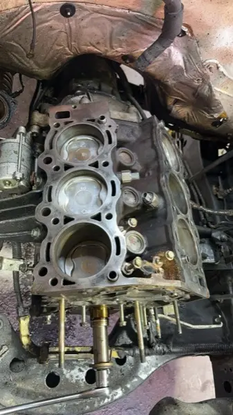 Engine block rebuild and repair at Dirty Dawgs Garage St. Augustine